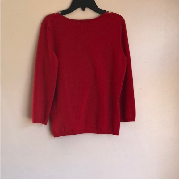 Ruby Rd Red Sweater - Picture 5 of 5